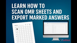 How to Scan and Export OMR Results – VSoftNest OMR Studio Step-by-Step Tutorial.