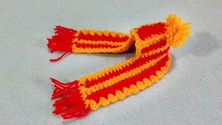 मफलर केप लड्डु गोपाल / Kanhaji ki Woollen Scarf crochet