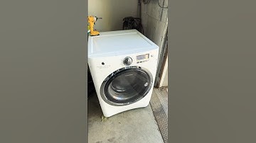How to find error code on an Electrolux washer