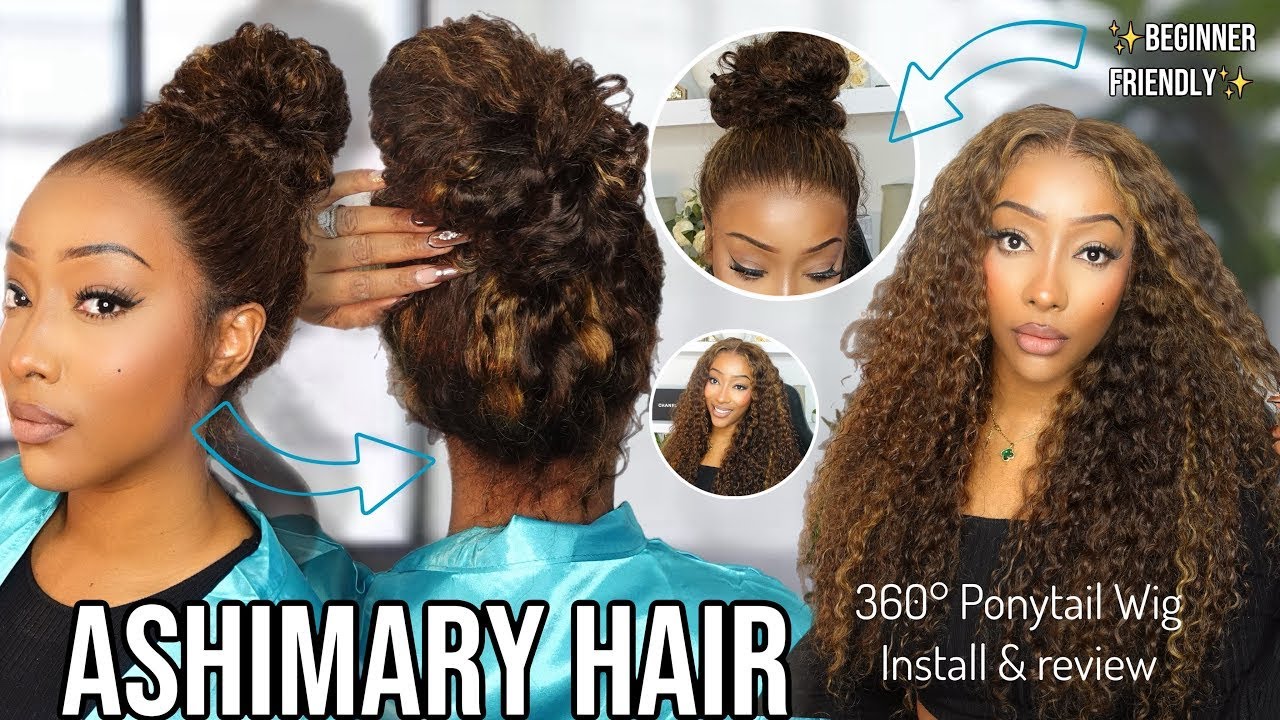 ✨✨✨MOST DETAILED 360 WIG INSTALL TUTORIAL & BEGINNERS GUIDE / REVIEW | ASHIMARY & Kaviar Kez