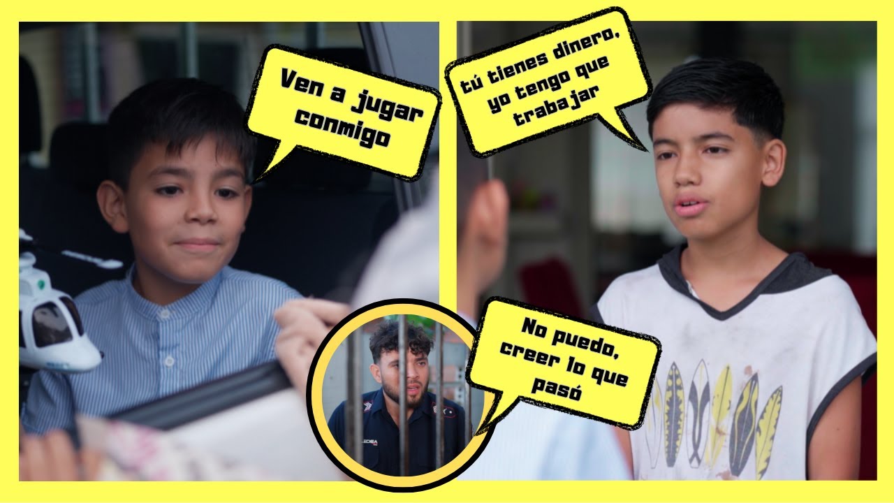 Niño le dió todo lo que estaba en su corazón a este niño enfermo, dandole esta lección. #reflexiones