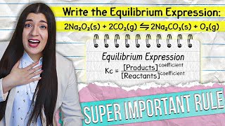 How to write the equilibrium expression (Kc): 3 Trick Questions