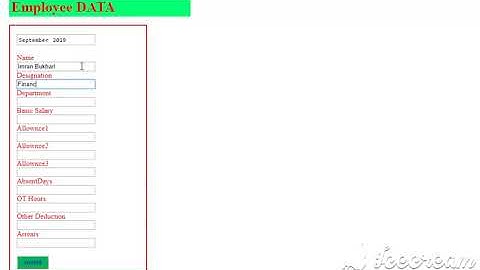 How to Make a Employee Salary Calculation in PHP in Detail