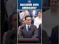 “Enough for a Ballroom, Not Americans”: Trump Faces Backlash Over Spending | #shorts #viralshorts
