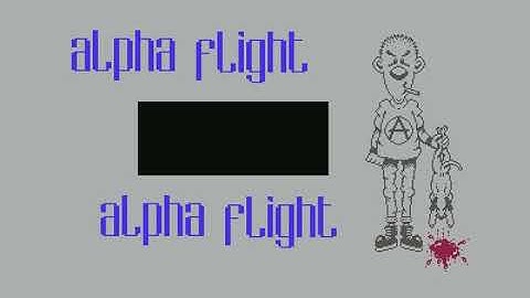(AFL) Alpha Flight 1970 Intro 077 ! Commodore 64 (C64)