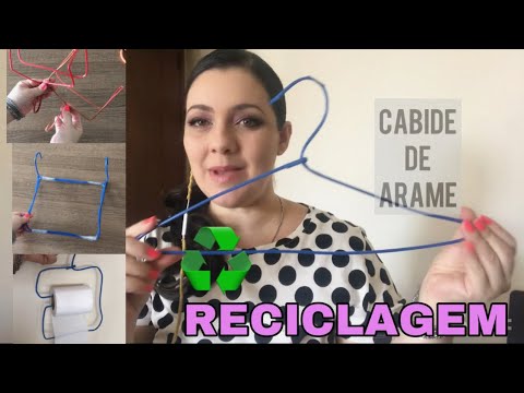 Vídeo: Onde colocar o cabide de arame no porta-retratos?