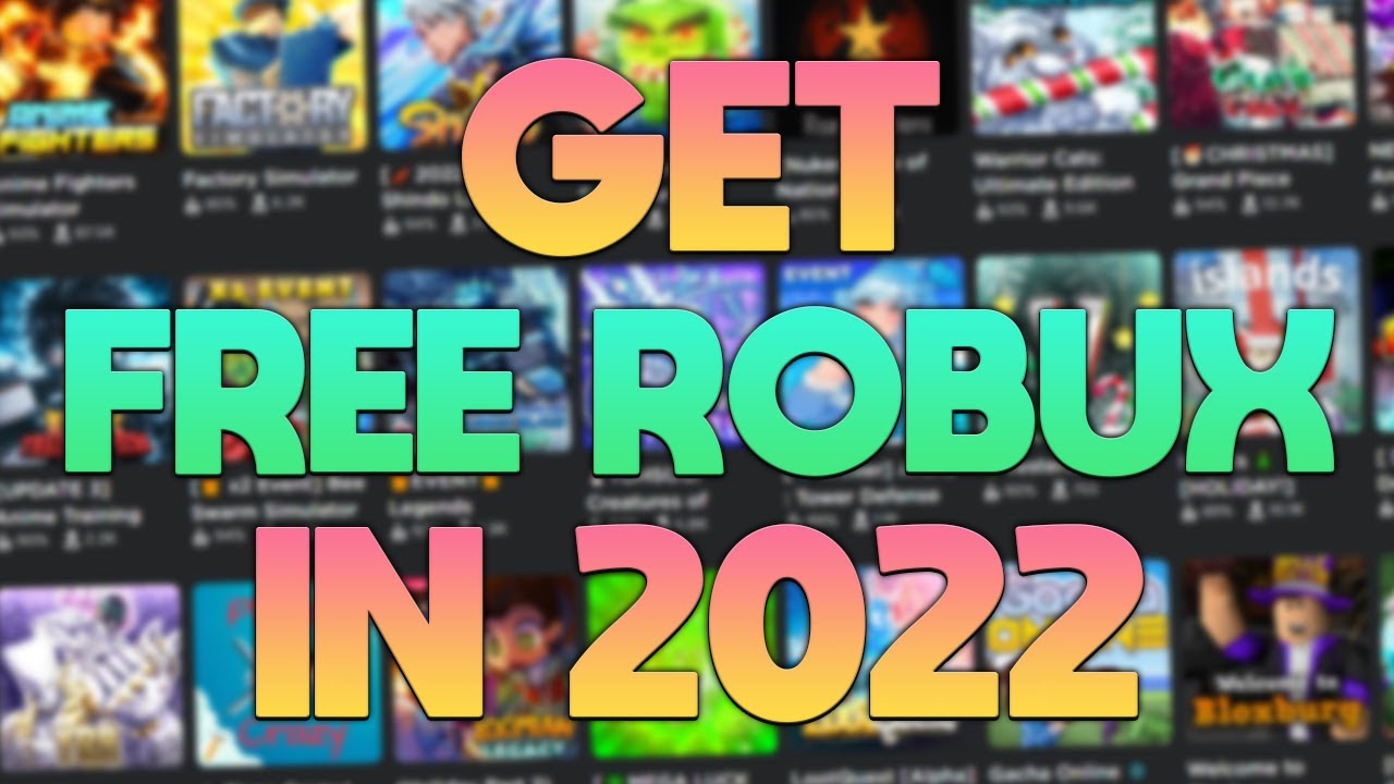 Free Robux Script 2022