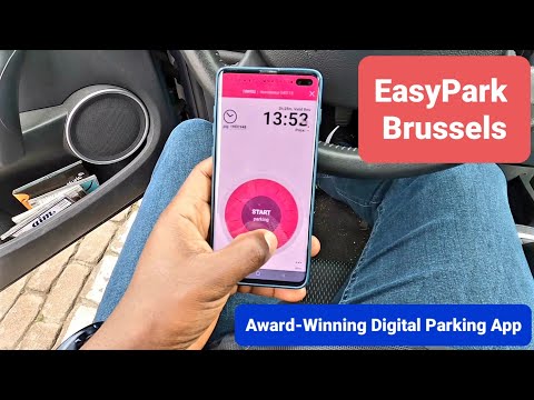 EasyPark Brussels, Award - Winning Digital Parking App