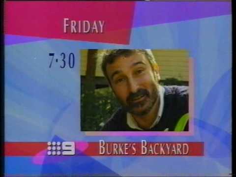 Burkes Backyard Channel 9 promo 1995 with guest Kim Beazley