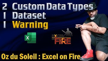 2 Custom Data Types | 1 Dataset | 1 Warning