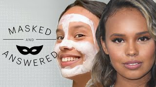 '13 Reasons Why' Star Alisha Boe's Skincare Secrets | Masked And Answered | Marie Claire