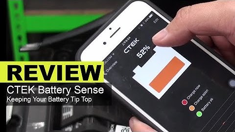 CTEK Battery Sense Review