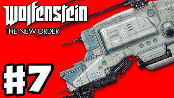 Wolfenstein: The New Order - Gameplay Walkthrough Part 7 - Helicopter Heist (PC, Xbox One, PS4)