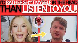 Ana Kasparian HUMILIATES MAGA-Israel STOOGE Over EPSTEIN FILES AND ISRAEL!