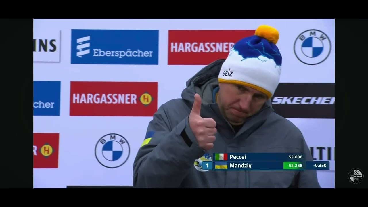 Winterberg Luge Man World Cup 2025 Andriy Mandziy