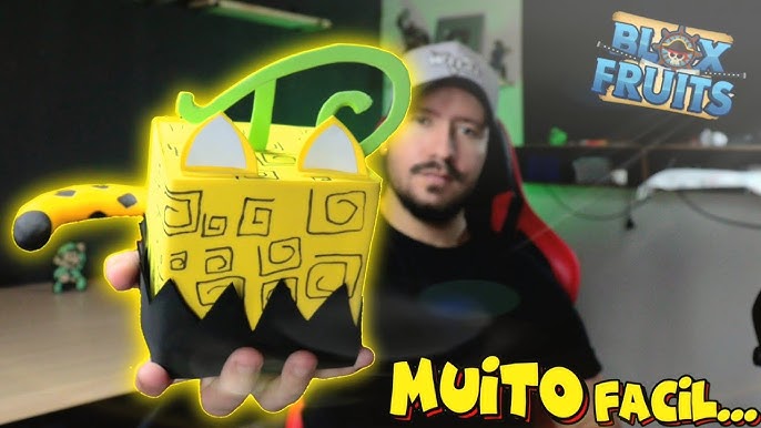 Como desenhar e fazer uma figurinha da fruta ESCURIDÃO Blox fruits ROBLOX  passo a passo 