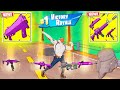 MEOWSCLES vs ALL MYTHIC WEAPONS ( FORTNITE X THE SIMPSONS)