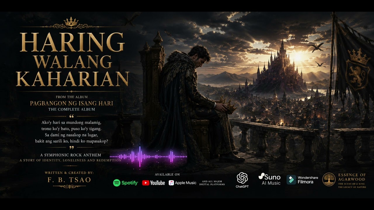 HARING WALANG KAHARIAN | Official Symphonic Rock Anthem | F. B. Tsao