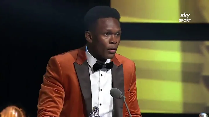 UFC Champion Israel Adesanya's Inspiring Speech After Winning Sportsman of the Year