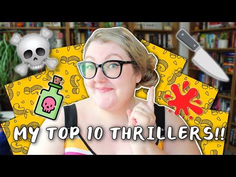 TOP 10 THRILLERS OF ALL TIME!! 💀🔪 | Literary Diversions