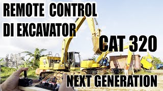 [DIY] Bermain Remote Control menggunakan Excavator Caterpillar 320 GC Next Generation