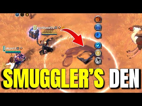 New Smuggler's Den & Activities and New Resource Wisp | Albion Online Rogue Frontier Update