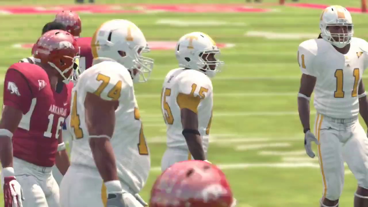 Tennessee Volunteers Vs Arkansas Razorbacks NCAA Football 13 PS3 tennessee-volunteers-vs-arkansas-razorbacks-ncaa-football-13-ps3