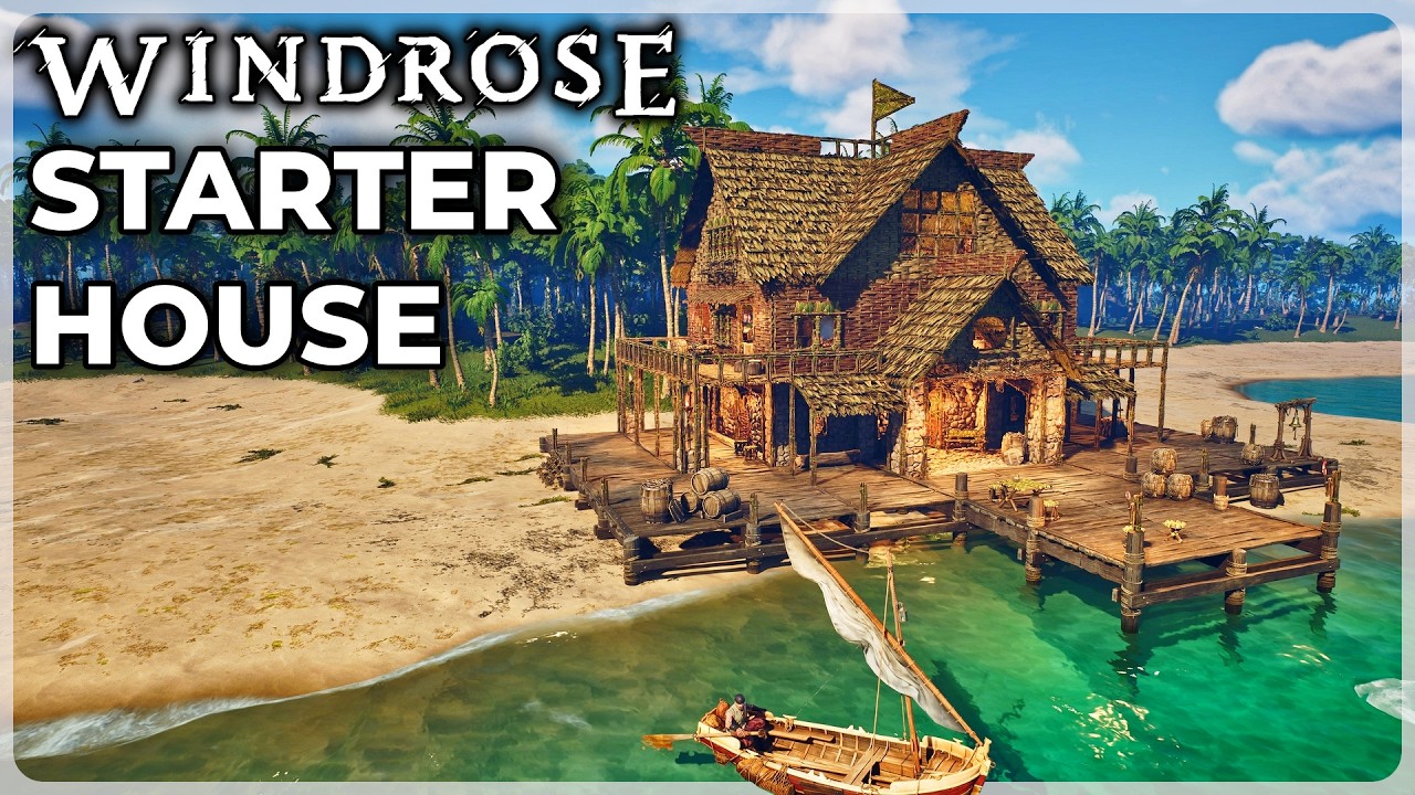Building the PERFECT Starter House in Windrose!