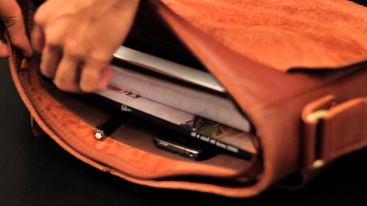 Bagspace BJ21 The Soft Aniline Laptop Bag Review