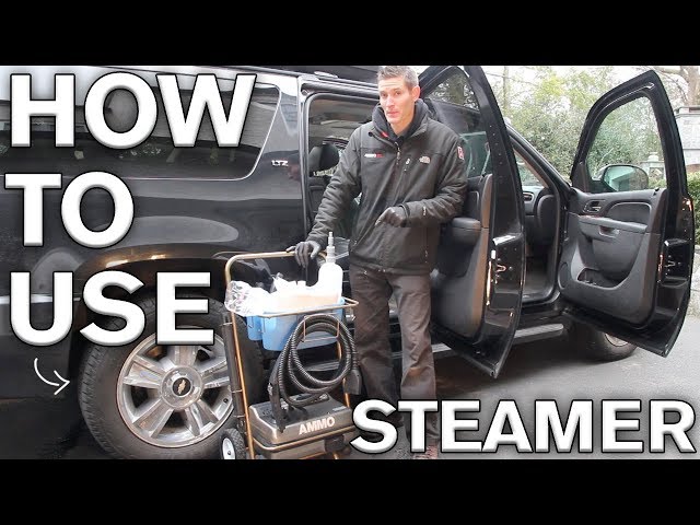 Steam Clean a Car Exterior