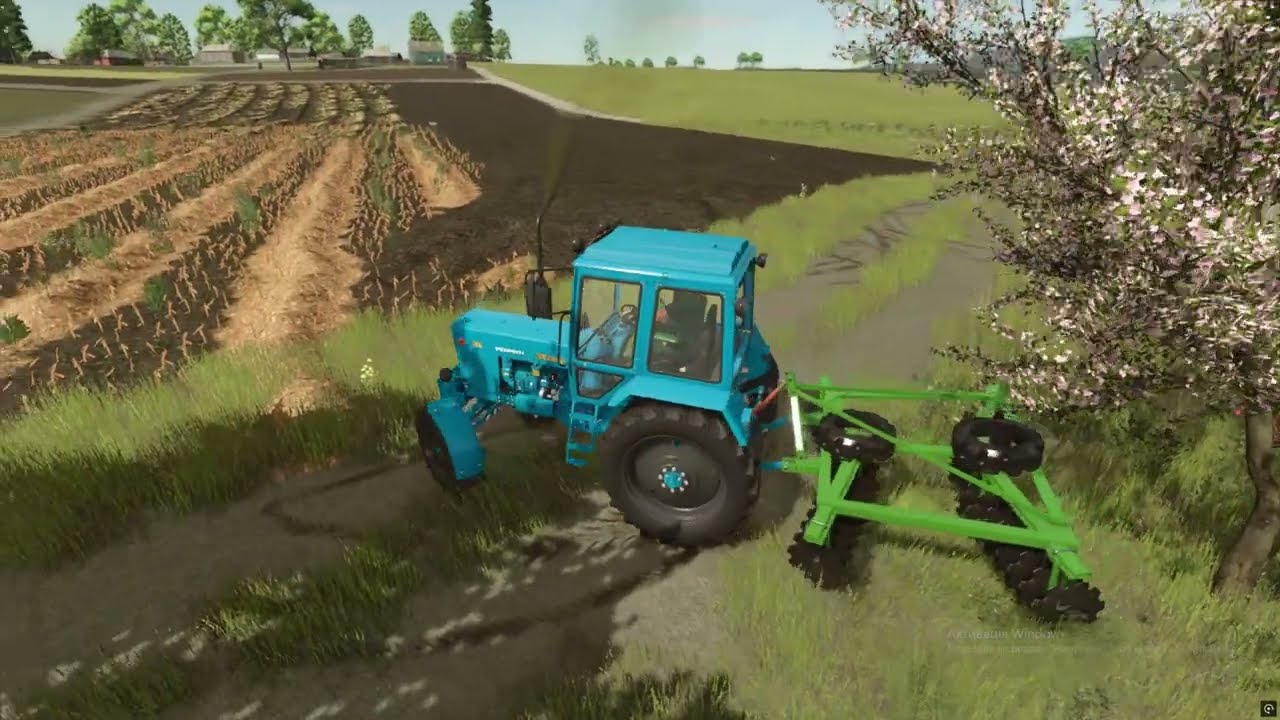 FS 25 Koshmak Новий МТЗ 82.1 Дискування