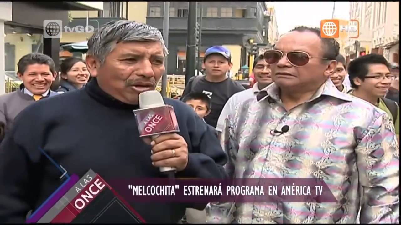 Melcochita en América tv - A las Once - 04-06-2015