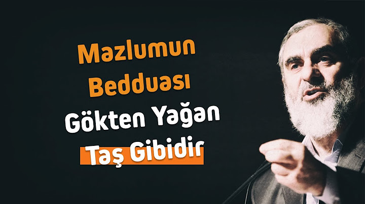 MAZLUMUN BEDDUASI, GÖKTEN YAĞAN TAŞ GİBİDİR! l Nureddin Yıldız