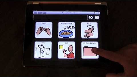TapSpeak Choice 2.0 Linking and Navigation