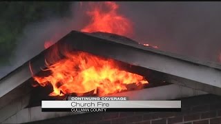 Church Fire in Cullman County