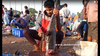 Fastest Fish Cutting Skills | Big Fish Clean And Fillet street food