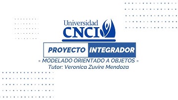 PROYECTO INTEGRADOR - MODELADO ORIENTADO A OBJETOS