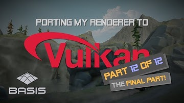 Porting my renderer to Vulkan - Part 12 of 12 - The hard work paid off