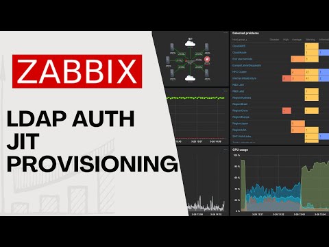 ZABBIX - Configure LDAP and JIT Authentication