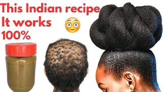 Stop Saying Your Hair Can't Grow! Try This Overnight Indian Hair Growth Tea