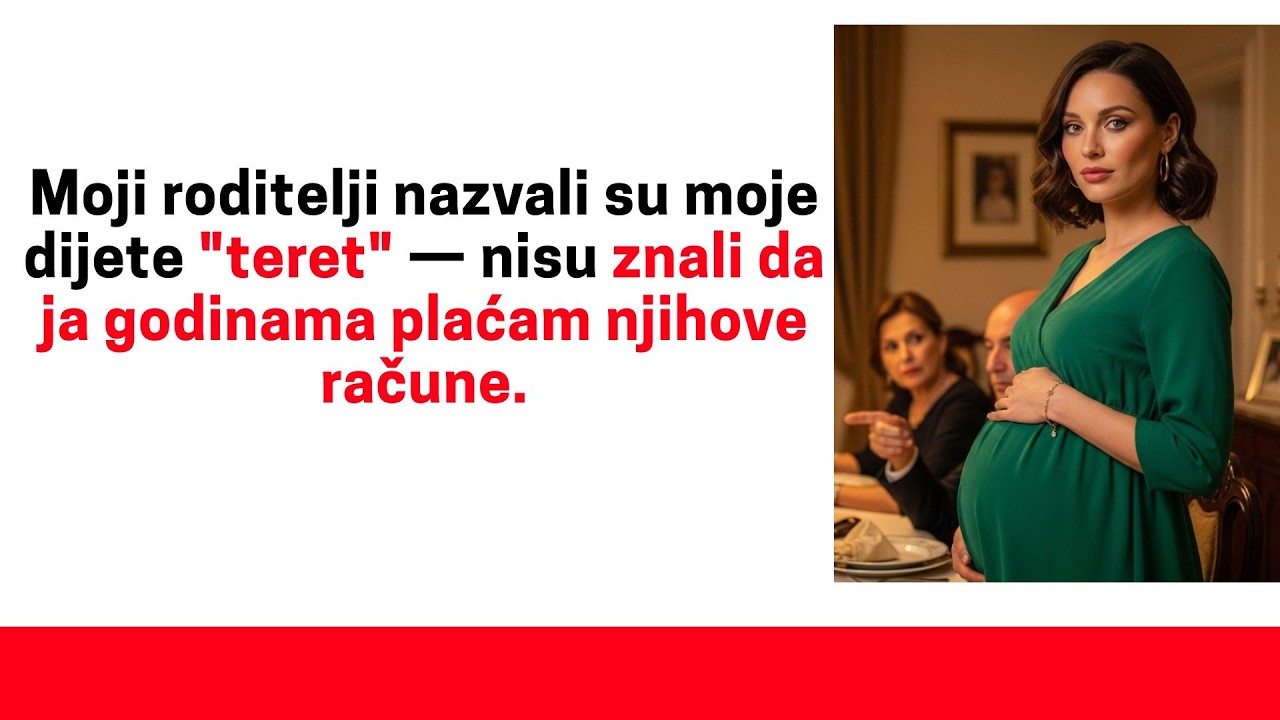 Moji roditelji nazvali su moje dijete 