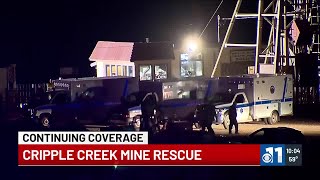 Cripple Creek residents react after Colorado mine rescue