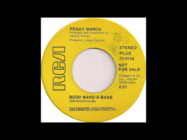 PEGGY MARCH - BOOM BANG A BANG