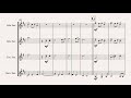 Carol of the Bells - Pentatonix style - Saxophone Quartet