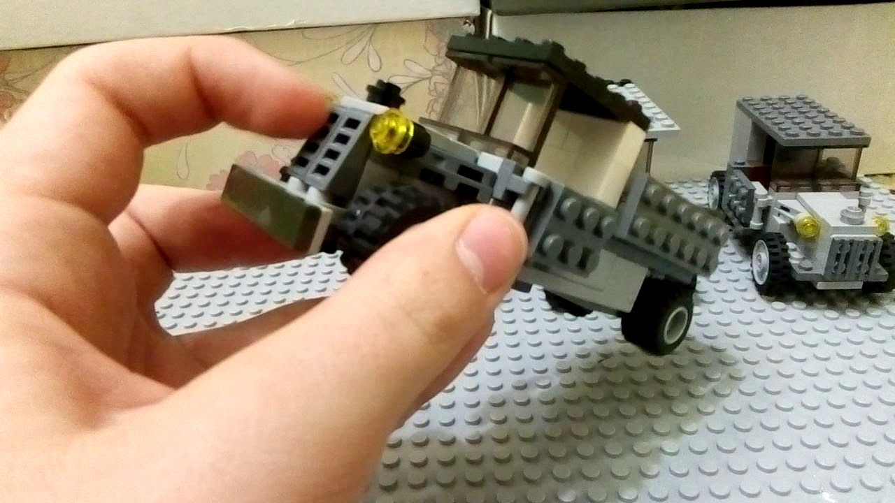 Лего самоделки машина в зомби апокалипсисе часть 5. Самая большая самоделка! - Y
