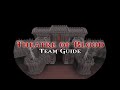 THEATRE OF BLOOD - Team Guide