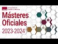 MÁSTERES OFICIALES 2023-2024. Universidad de Castilla-La Mancha. Construye tu futuro.