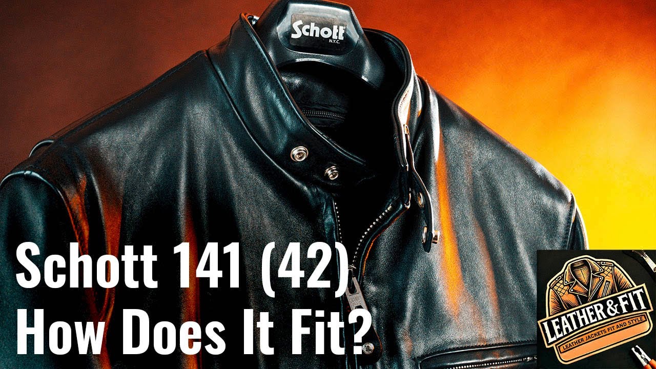 Schott 141 (42) – How Does It Fit? | Leather & Fit