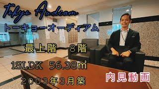 大江戸線「勝どき駅」徒歩3分に建つ高級分譲賃貸マンション、【トーキョーオーディアム】の内見動画です。充実した設備と運河が近くで水辺を感じる事の出来る住環境です!