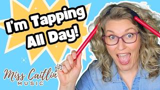 Im Tapping All Day Rhythm Stick Play-Along Song Preschool & Kindergarten Music Cl